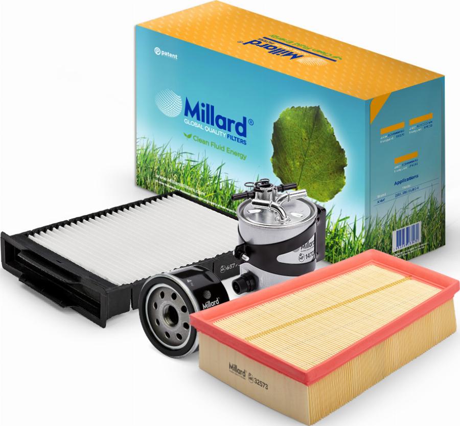 Millard FILTERS MZ-6736 - Kit de filtres cwaw.fr