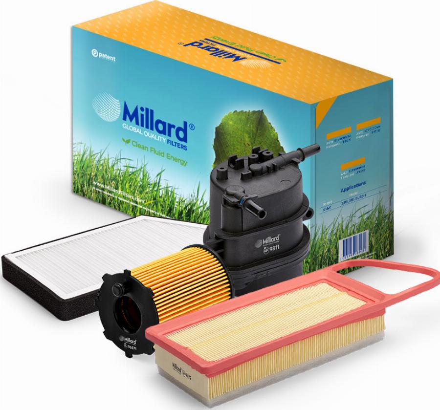 Millard FILTERS MZ-1127 - Kit de filtres cwaw.fr