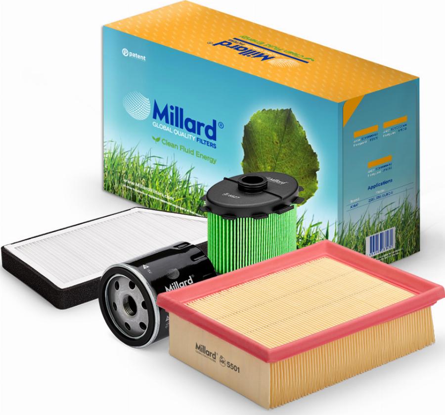 Millard FILTERS MZ-1746 - Kit de filtres cwaw.fr