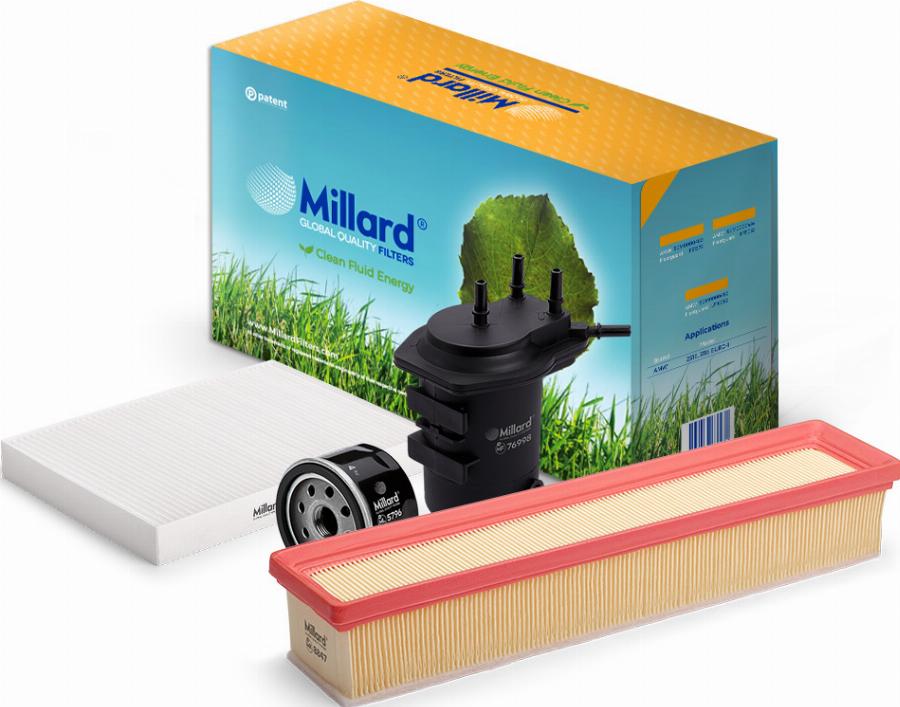 Millard FILTERS MZ-8876 - Kit de filtres cwaw.fr