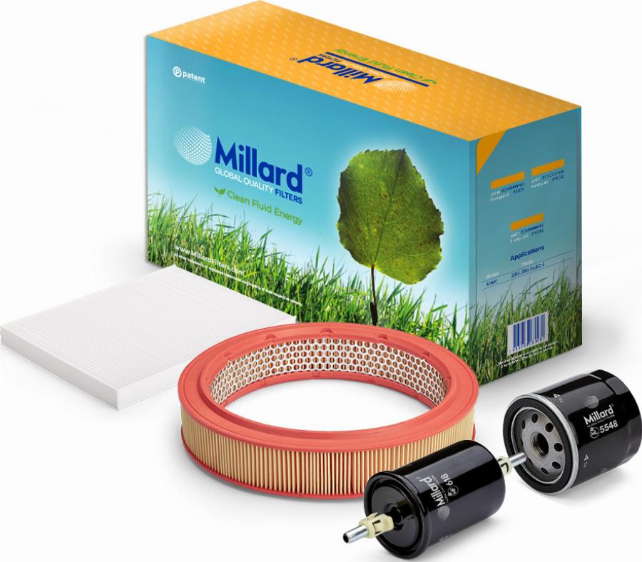 Millard FILTERS MZ-3838 - Kit de filtres cwaw.fr