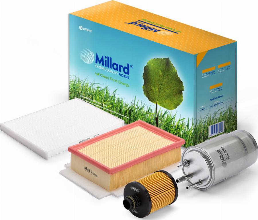 Millard FILTERS MZ-7184 - Kit de filtres cwaw.fr