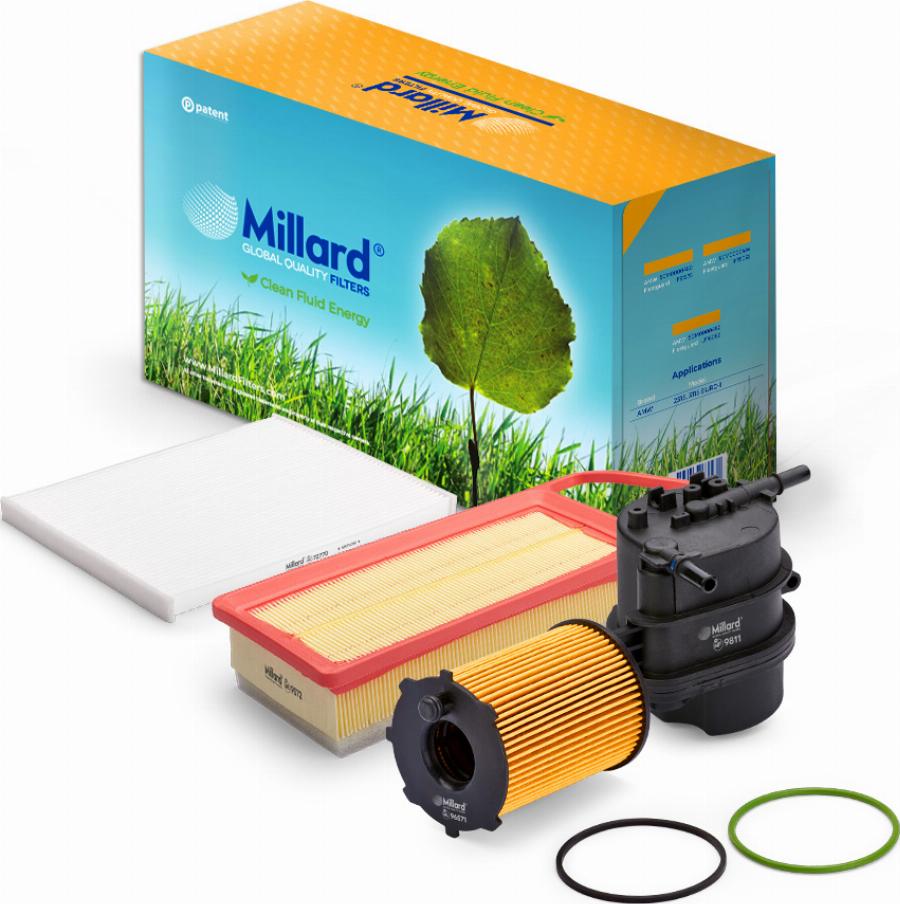 Millard FILTERS MZ-7121 - Kit de filtres cwaw.fr