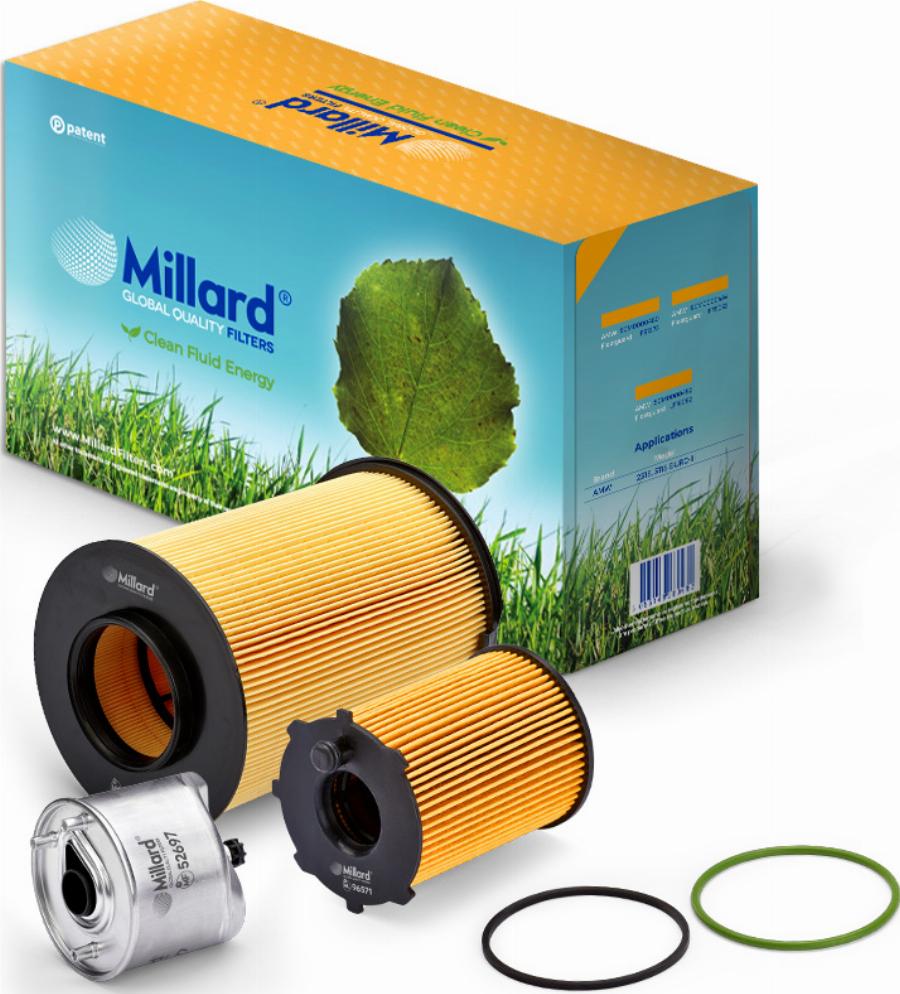 Millard FILTERS MZ-731 - Kit de filtres cwaw.fr