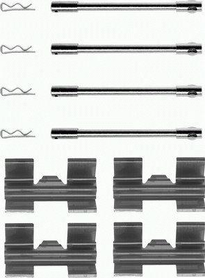 Mintex MBA967 - Kit d'accessoires, plaquette de frein à disque cwaw.fr