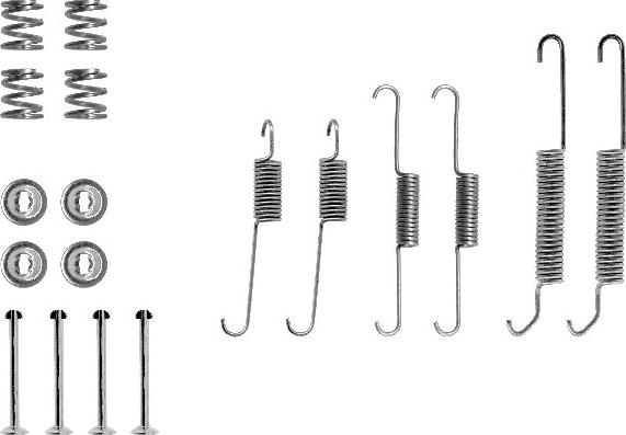 Mintex MBA590 - Kit d'accessoires, mâchoire de frein cwaw.fr