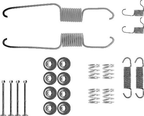 Mintex MBA685 - Kit d'accessoires, mâchoire de frein cwaw.fr