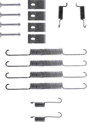 Mintex MBA670 - Kit d'accessoires, mâchoire de frein cwaw.fr