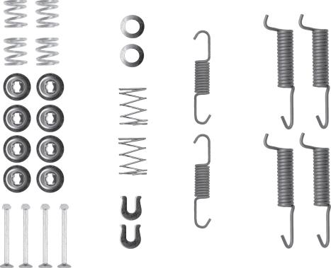 Mintex MBA1899 - Kit d'accessoires, mâchoires de frein de stationnement cwaw.fr