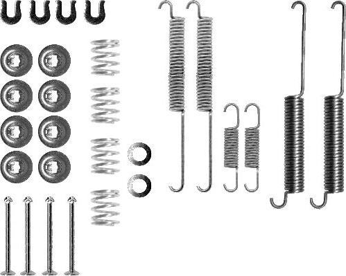 Mintex MBA787 - Kit d'accessoires, mâchoire de frein cwaw.fr