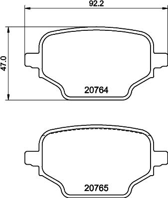 Mintex MDB4136 - Kit de plaquettes de frein, frein à disque cwaw.fr