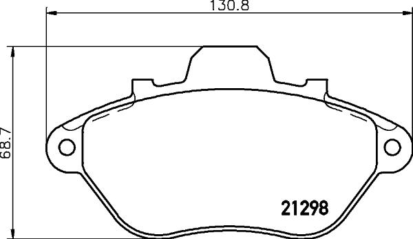 Mintex MDB1454 - Kit de plaquettes de frein, frein à disque cwaw.fr