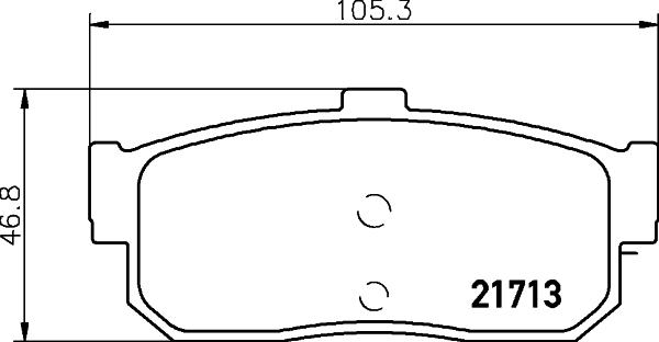 Mintex MDB1501 - Kit de plaquettes de frein, frein à disque cwaw.fr