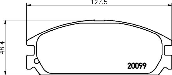 Mintex MDB1586 - Kit de plaquettes de frein, frein à disque cwaw.fr