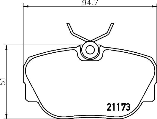 Mintex MDB1583 - Kit de plaquettes de frein, frein à disque cwaw.fr