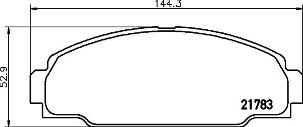 Mintex MDB1619 - Kit de plaquettes de frein, frein à disque cwaw.fr