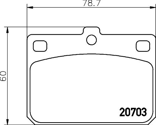 Mintex MDB1069 - Kit de plaquettes de frein, frein à disque cwaw.fr