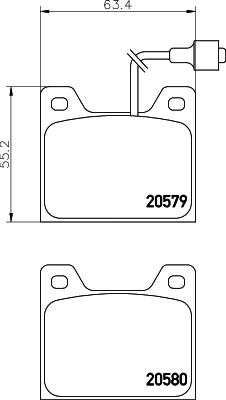 Mintex MDB1146 - Kit de plaquettes de frein, frein à disque cwaw.fr