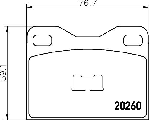 Mintex MDB1103 - Kit de plaquettes de frein, frein à disque cwaw.fr