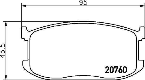 Mintex MDB1188 - Kit de plaquettes de frein, frein à disque cwaw.fr