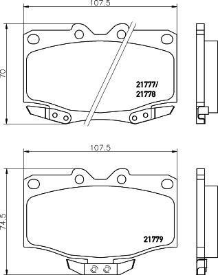 Mintex MDB1894 - Kit de plaquettes de frein, frein à disque cwaw.fr