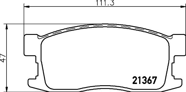 Mintex MDB1394 - Kit de plaquettes de frein, frein à disque cwaw.fr