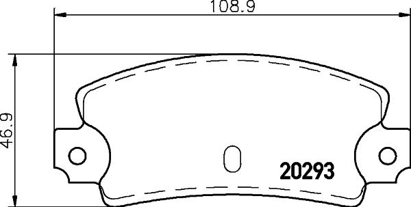 Mintex MDB1258 - Kit de plaquettes de frein, frein à disque cwaw.fr