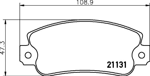 Mintex MDB1228 - Kit de plaquettes de frein, frein à disque cwaw.fr