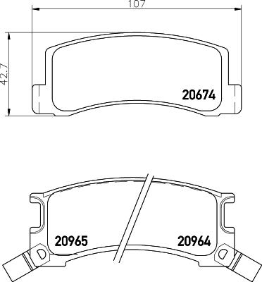 BENDIX 572184 - Kit de plaquettes de frein, frein à disque cwaw.fr