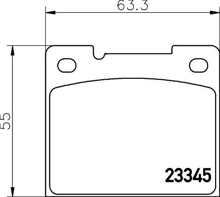 Mintex MDB1723 - Kit de plaquettes de frein, frein à disque cwaw.fr