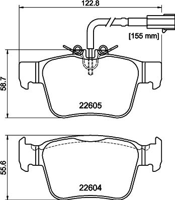 Mintex MDB83942 - Kit de plaquettes de frein, frein à disque cwaw.fr