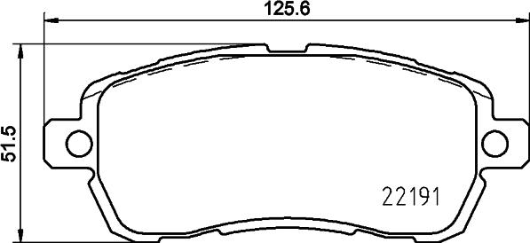 Mintex MDB3951 - Kit de plaquettes de frein, frein à disque cwaw.fr