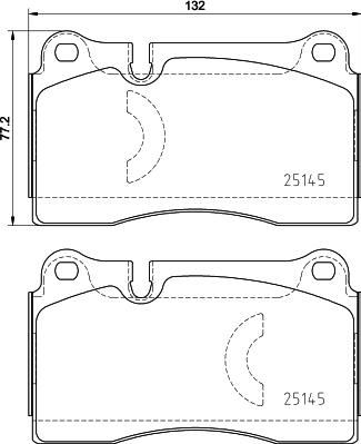 Mintex MDB3977 - Kit de plaquettes de frein, frein à disque cwaw.fr