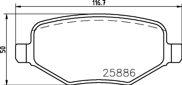 Valeo 670437 - Kit de plaquettes de frein, frein à disque cwaw.fr