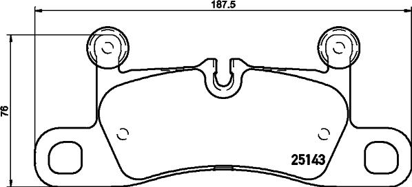 Mintex MDB3251 - Kit de plaquettes de frein, frein à disque cwaw.fr