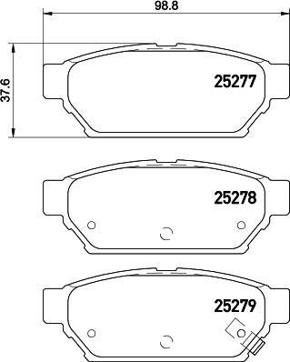 Mintex MDB3229 - Kit de plaquettes de frein, frein à disque cwaw.fr