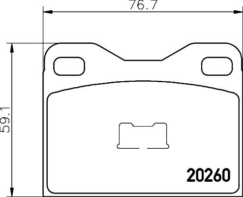 Mintex MDB2424 - Kit de plaquettes de frein, frein à disque cwaw.fr