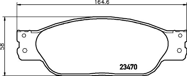 Mintex MDB2670 - Kit de plaquettes de frein, frein à disque cwaw.fr