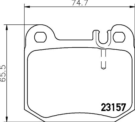 Mintex MDB2112 - Kit de plaquettes de frein, frein à disque cwaw.fr