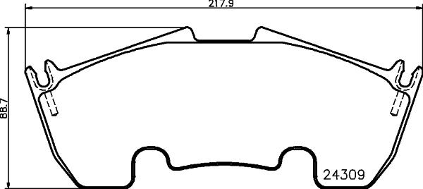 Mintex MDB2840 - Kit de plaquettes de frein, frein à disque cwaw.fr