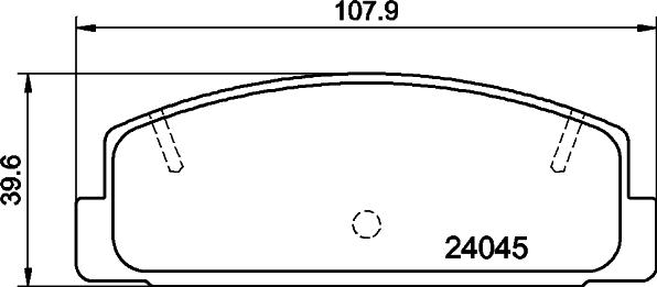 Mintex MDB2309 - Kit de plaquettes de frein, frein à disque cwaw.fr