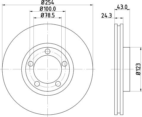 Mintex MDC996 - Disque de frein cwaw.fr