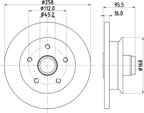 SBS 1815204727 - Disque de frein cwaw.fr