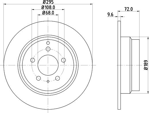 Mintex MDC920 - Disque de frein cwaw.fr