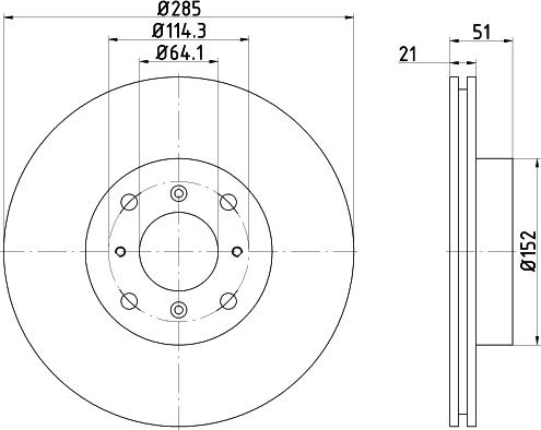 Mintex MDC440 - Disque de frein cwaw.fr