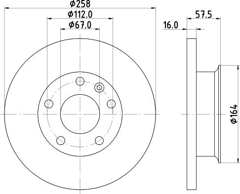 Mintex MDC413 - Disque de frein cwaw.fr