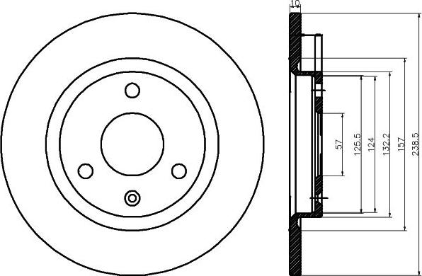 Mintex MDC626 - Disque de frein cwaw.fr