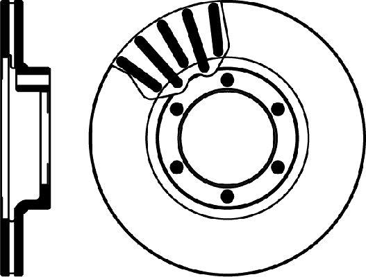 Mintex MDC674 - Disque de frein cwaw.fr