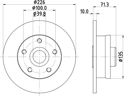 Mintex MDC1996 - Disque de frein cwaw.fr