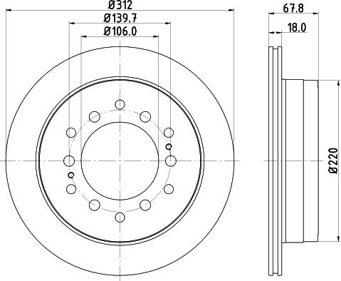 Mintex MDC1406 - Disque de frein cwaw.fr